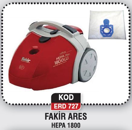 FAKİR ARES HEPA 1800 ERD 727